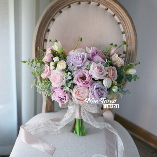 淡色玫瑰花花球（仿真花）*3色系選擇