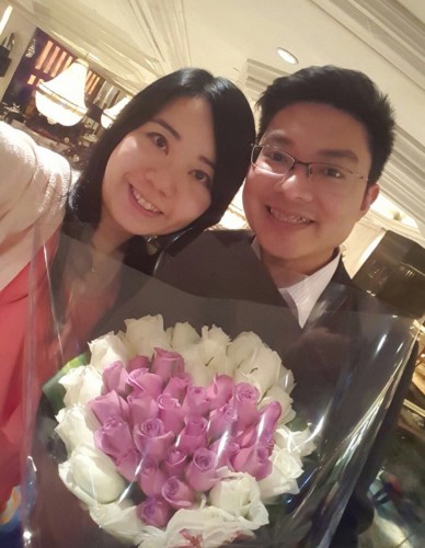 客人滿意回相片及好評*心形玫瑰花束