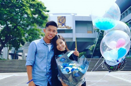 客人滿意回相片及好評**荷蘭藍玫瑰花束