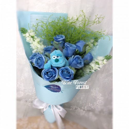 怪獸公司公仔花束