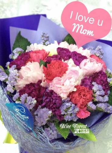 Mother's day 2023精選-混合色康乃馨花束